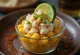 Esquites med cotija-ost, meksikansk krydret mais med cotija-ost, koriander