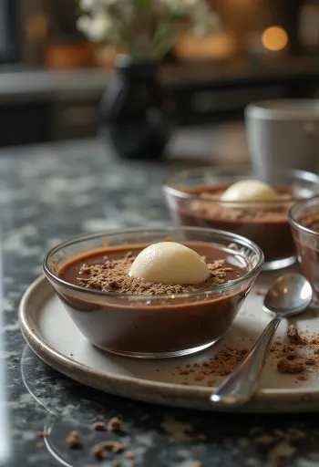 Rasmalai med sjokolade