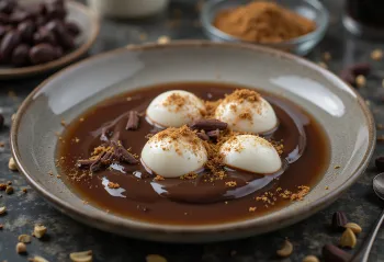 Rasmalai med sjokolade