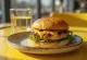 Grillet kyllingburger med ferske ingredienser