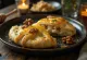 Calzone med gorgonzola stekt gyllenbrun