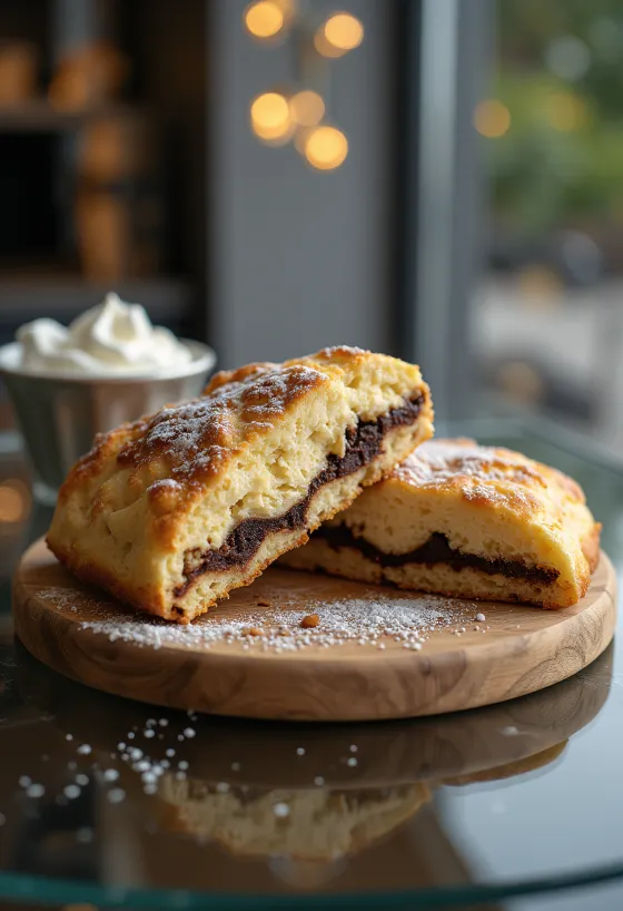 Scones med tiramisu-smak