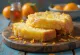 Kake med appelsin og honning i firkantet form