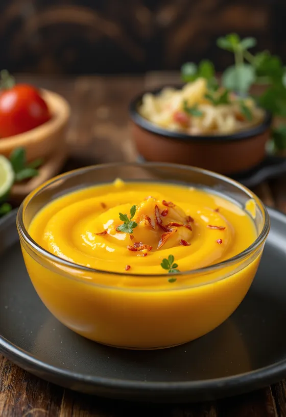 Mango- og limesaus