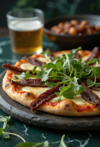 Pizza Sudafricana servert