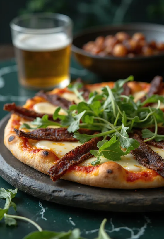 Pizza Sudafricana servert