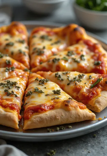 St. Louis Style Pizza med tynn bunn og Provel-ost