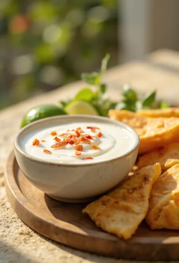 Saus med kokosmelk og lime