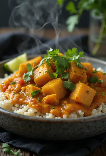 Gresskarcurry med quinoa