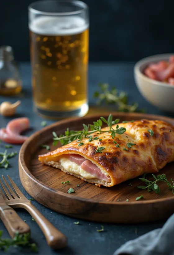 Nystekt Bokhvetecalzone