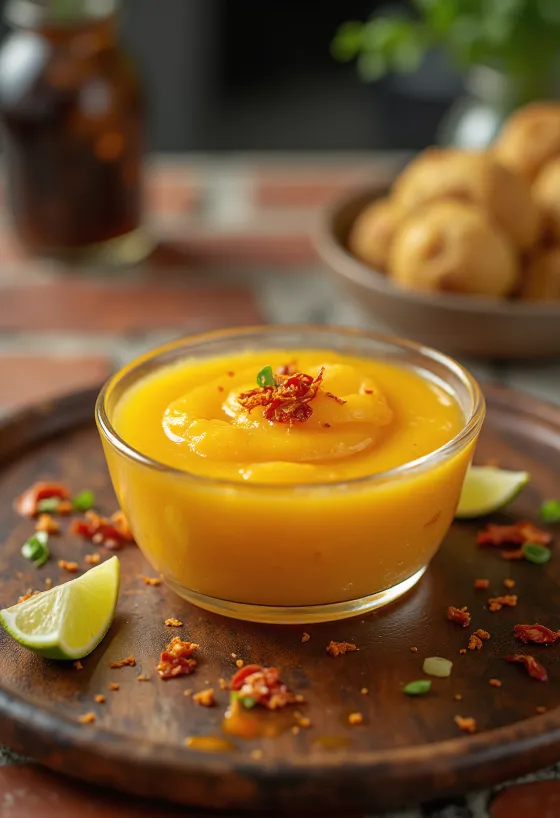 Mango- og limesaus