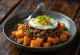 Loco Moco servert med søtpotet