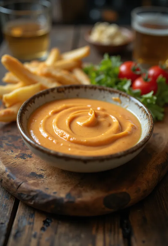 Chipotlemajones servert som tilbehør