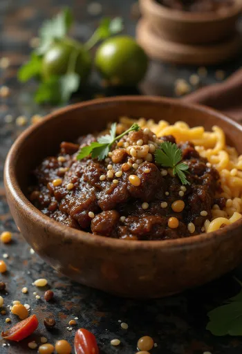 Meksikansk mole poblano saus