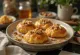Amerikanske kanel- og valnøttdumplings servert