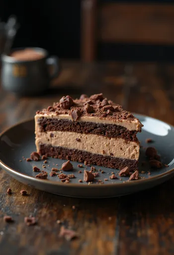 Sjokolade-mascarponekake med rik krem