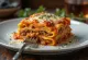 Lasagne Bolognese servert