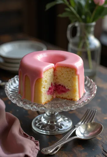 Punjsjkake servert