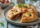 Nystekt calzone med soltørkede tomater