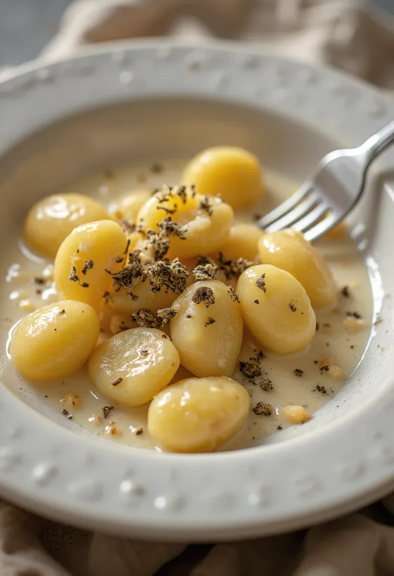 Gnocchi med trøffel