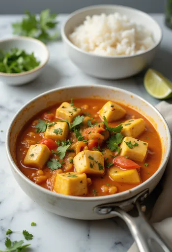 Moqueca vegana med tofu og koriander