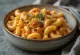 BBQ mac & cheese servert