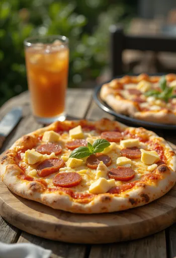 Pizza Dominicana servert