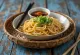 Zaru soba med shichimi togarashi, servert med soyasaus og frisk ingefær